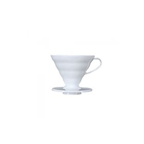 Hario V60 02 Plastik Dripper Beyaz Fincan