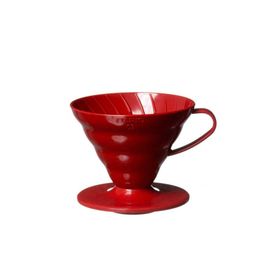 Hario V60 02 Plastik Dripper Kırmızı Fincan