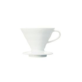 Hario V60 02 Seramik Dripper Beyaz Fincan