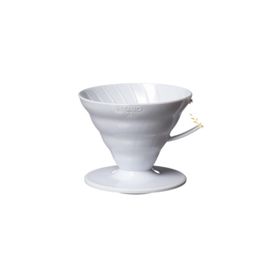 Hario V60 02 Seramik Dripper Beyaz Fincan