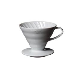 Hario V60 02 Seramik Dripper Beyaz Fincan