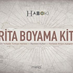 Harita Boyama Kitabı Mela Yayınları