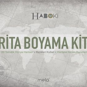 Harita Boyama Kitabı Mela Yayınları