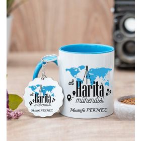 Harita Mühendisi Kupa Bardak
