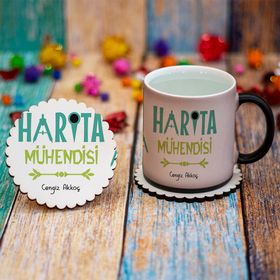 Harita Mühendisi Kupa Bardak
