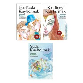 Haritada Kaybolmak - Suda Kaybolmak - Kraliçeyi Kurtarmak - Vladimir Tumanov Set - Günışığı Kitaplığı Yayınları