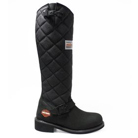Harley Davidso Hi 646 Siyah Kadın Çizme