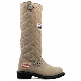 Harley Davidson 025G0074 Krem Unisex Günlük Bot