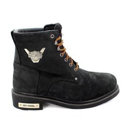 Harley Davidson 025G0109 Siyah Kadın Bot