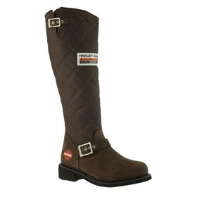 Harley Davidson 025G100074 Kahve Nubuk Kadın Bot