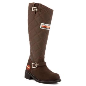 Harley Davidson 025G100074 Kahve Nubuk Kadın Bot