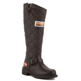 Harley Davidson 025G100074 Kahve Nubuk Kadın Bot