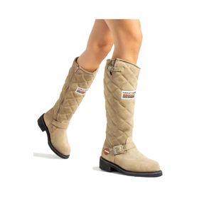 Harley Davidson 025G100074 Krem Laconia HI 646 Günlük Kadın Çizme