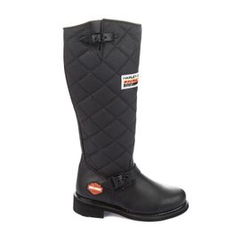 Harley Davidson 025G100074 Laconia Hi Kahverengi Deri Kadın Çizme