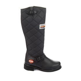 Harley Davidson 025G100074 Laconia Hi Kahverengi Deri Kadın Çizme