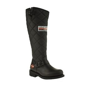Harley Davidson 025G100074 Laconia Hi Kahverengi Deri Kadın Çizme