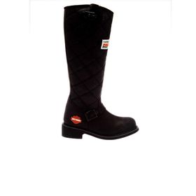 Harley Davidson 025G100074 Siyah Nubuk Kadın Çizmesi