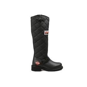 Harley Davidson 025G100074 Siyah Nubuk Kadın Çizmesi