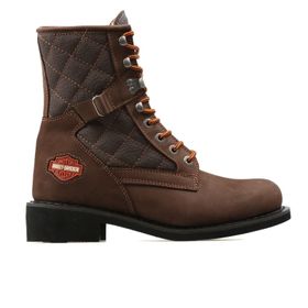 Harley Davidson 025G100078 New Worker Kahve Nubuk Kadın Bot