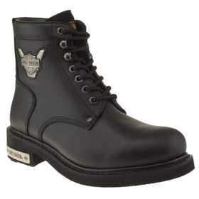 Harley Davidson 025G100109 Nubuk Kadın Botu Siyah