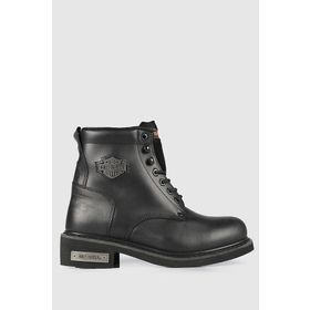 Harley Davidson 025G100109 Nubuk Kadın Botu Siyah