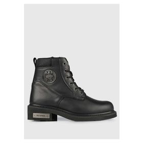 Harley Davidson 025g100128 Hakiki Deri Gri Kadın Bot