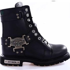 Harley Davidson 025M0447 Charles Siyah Erkek Bot