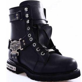 Harley Davidson 025M0447 Charles Siyah Erkek Bot