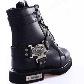 Harley Davidson 025M0447 Charles Siyah Erkek Bot
