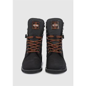Harley Davidson 025M100031 New Worker Siyah Nubuk Erkek Bot