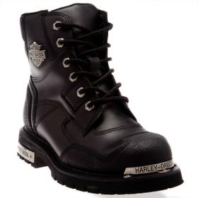 Harley Davidson 025M100109 Siyah Nubuk Erkek Bot