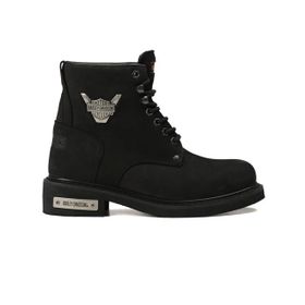 Harley Davidson 025M100109 Siyah Nubuk Erkek Bot