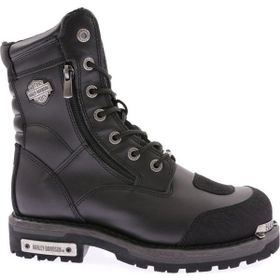 Harley Davidson 025M1005 Riddick Düz Topuk Kauçuk Taban Casual Deri Yeşil Erkek Bot