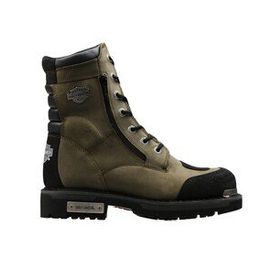 Harley Davidson 025M100552 Olive Deri Erkek Botu