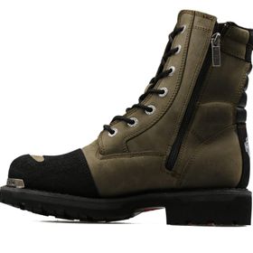 Harley Davidson 025M100552 Olive Deri Erkek Botu