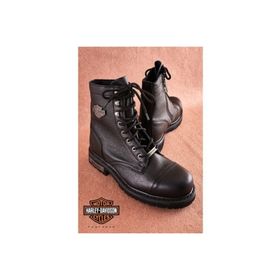 Harley Davidson 025M100553 Colmar Siyah Deri Erkek Bot