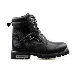 Harley Davidson 025M100726 Franco Siyah Deri Erkek Bot