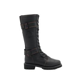 Harley Davidson 025Z100640 Siyah Belhaven WP Günlük Kadın Çizme