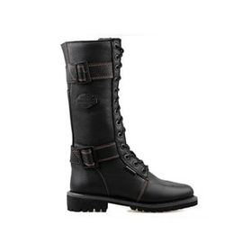 Harley Davidson 025Z100640 Siyah Belhaven WP Günlük Kadın Çizme