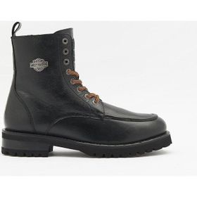 Harley Davidson 026M100059 Khalifa Black-Siyah Deri Günlük Erkek Bot
