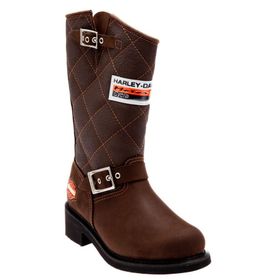 Harley Davidson 644 Kahverengi Laconia Kadın Çizme