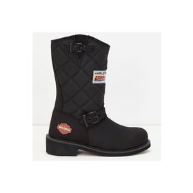 Harley Davidson 644 Siyah Erkek Bot