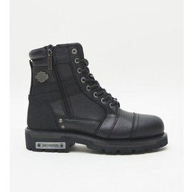 Harley Davidson Carter Siyah Deri Erkek Bot