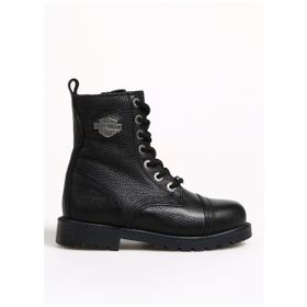 Harley Davidson Colmar F 025F100496 Hakiki Deri Siyah Erkek Çocuk Bot