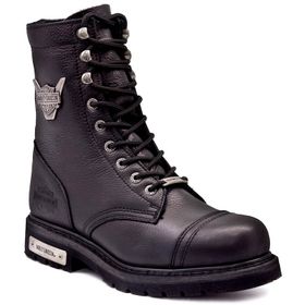 Harley Davidson Colmar Siyah Erkek Bot