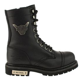 Harley Davidson Colmar Siyah Erkek Bot