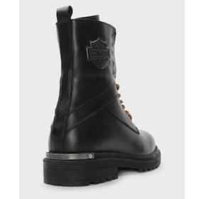 Harley Davidson Coro Black Deri Erkek Bot
