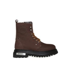 Harley Davidson Dearie 021M100570 Hakiki Deri Kahverengi Erkek Bot