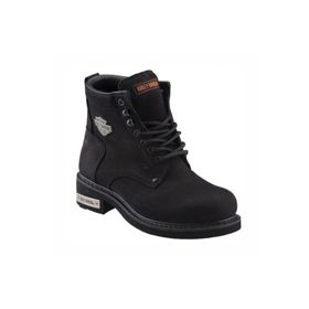 Harley Davidson Gibson Black Nubuk Siyah Unisex Bot
