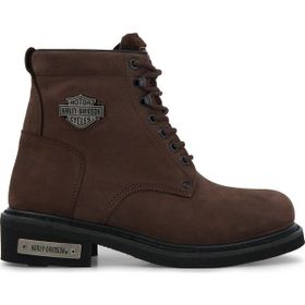 Harley Davidson Gibson Kahverengi Nubuk Kadın Bot